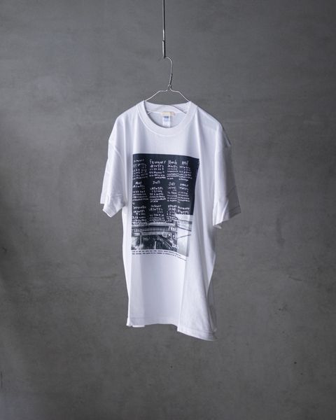 PHOTO CALENDER TEE / White