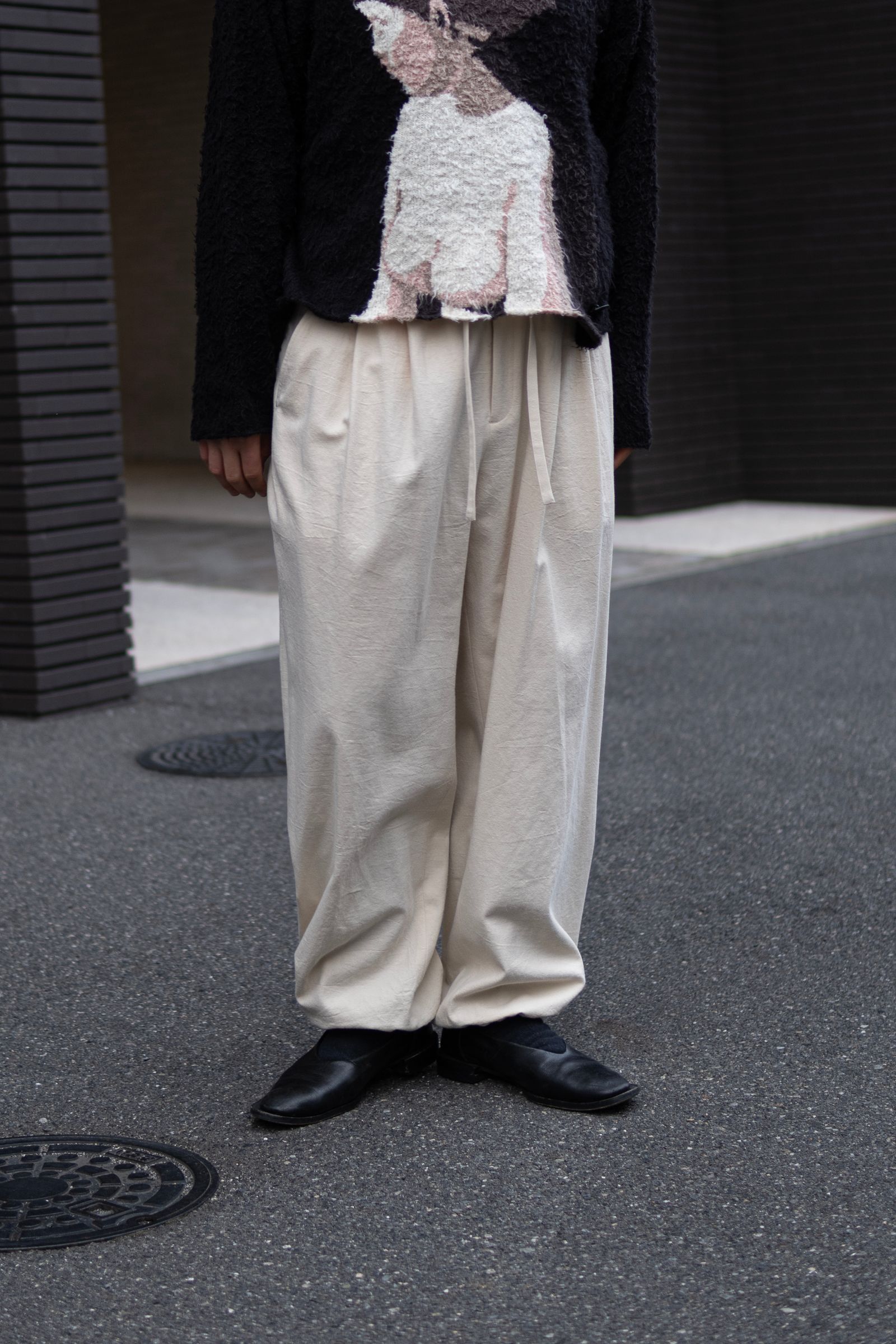Oxford Browsing Pants / White