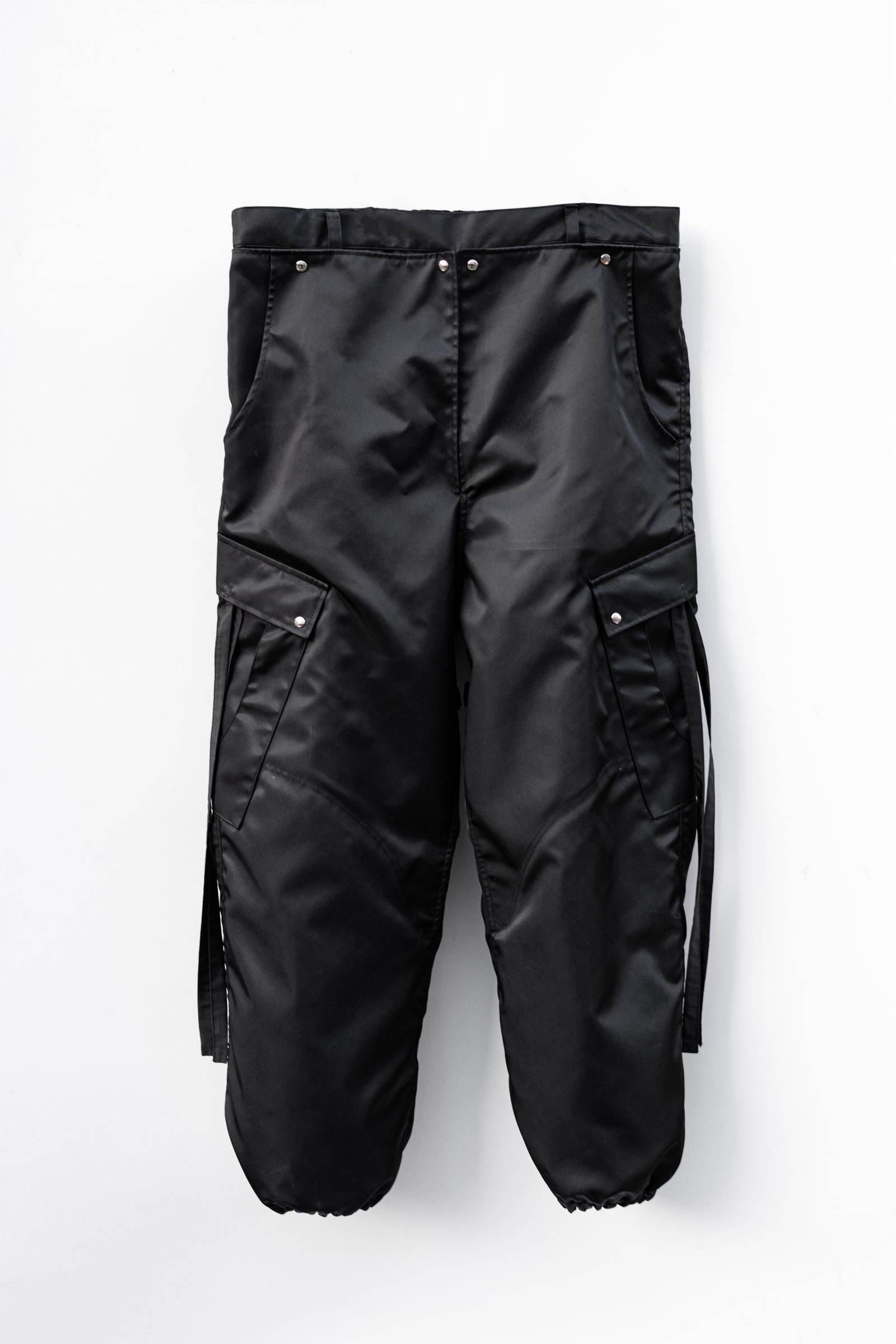 Nylon tech cargo pants
