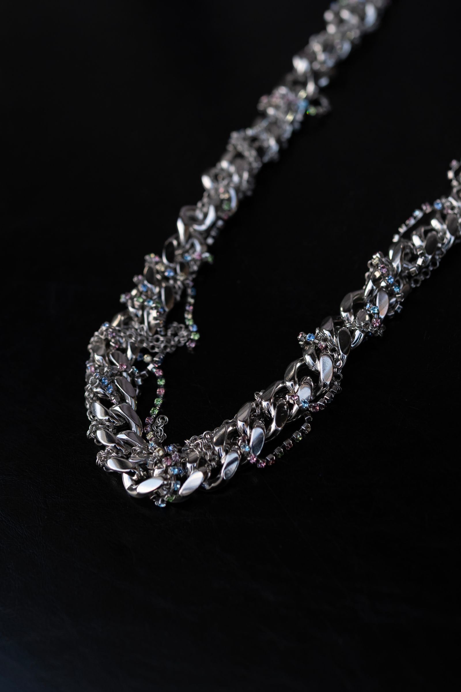 Broken "Miçanga" Chain / Silver