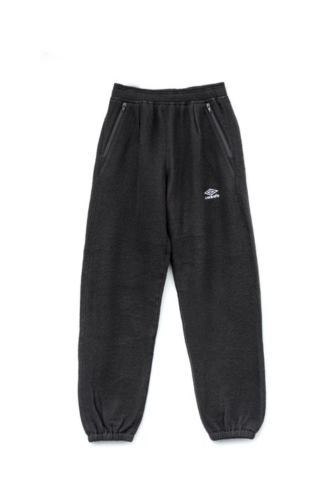 【JUHA×UMBRO】WOOL BOA FLEECE PANTS / Black