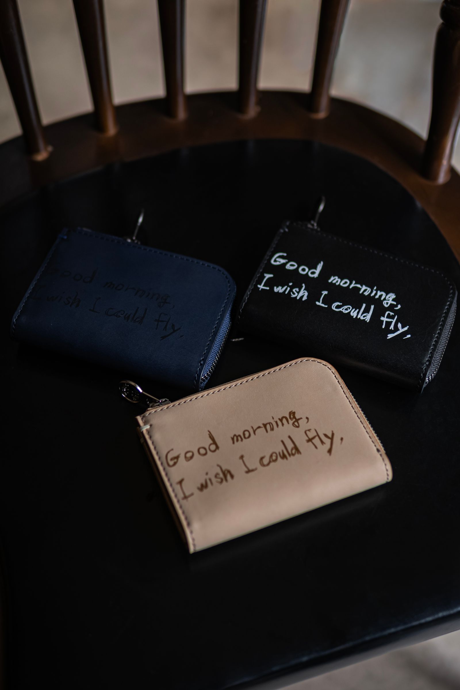 WALLET WITH TSUCHIYA KABAN / DAWN BLACK
