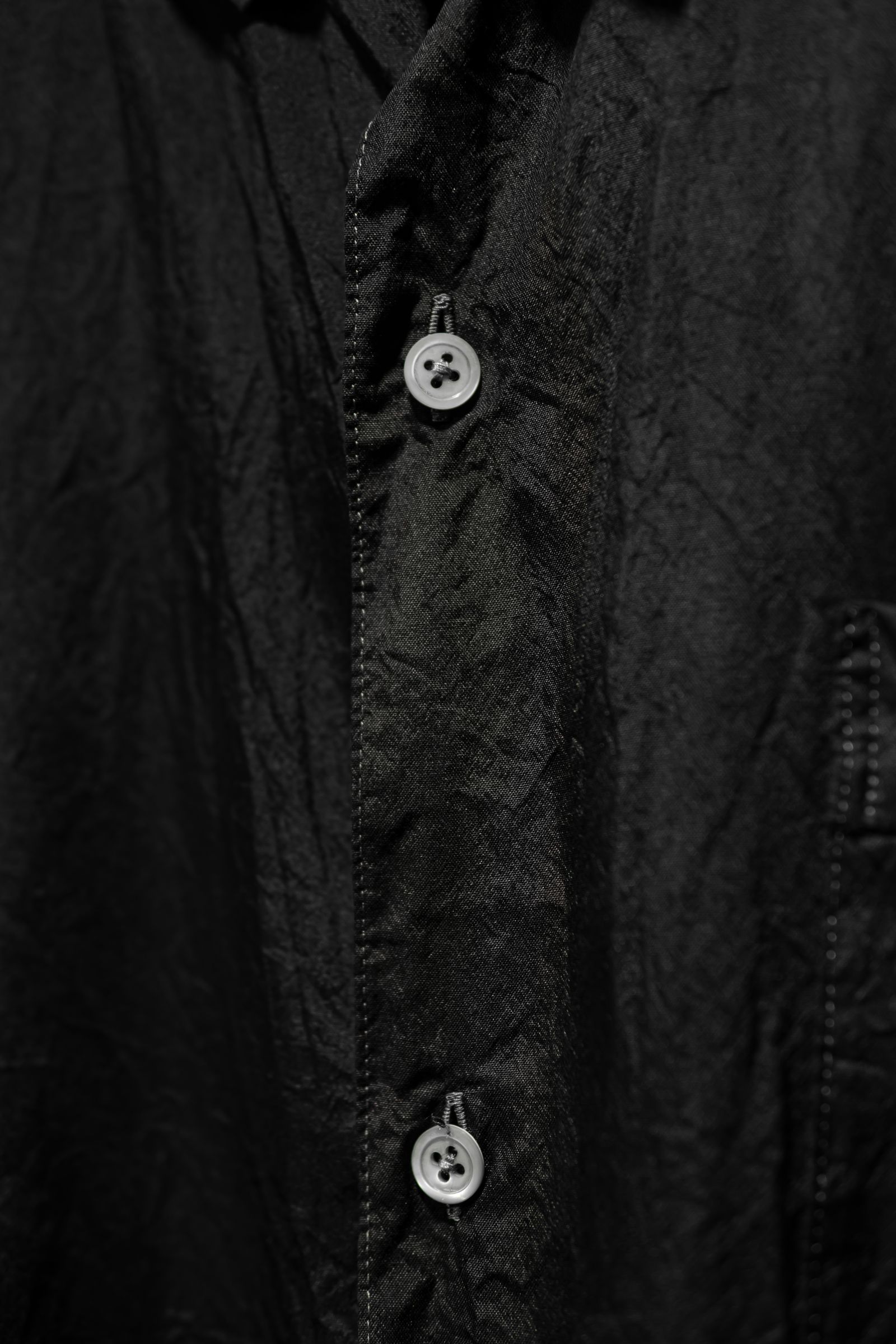 Blanc YM - 【Blanc YM×Retikle】Silk Wide Shirt | Retikle Online Store