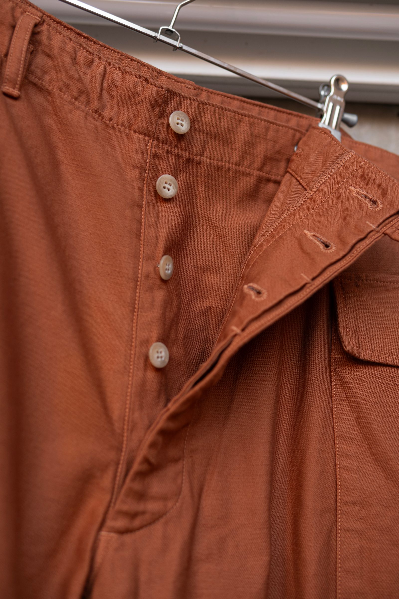 43 CARGO TROUSERS / Teracotta