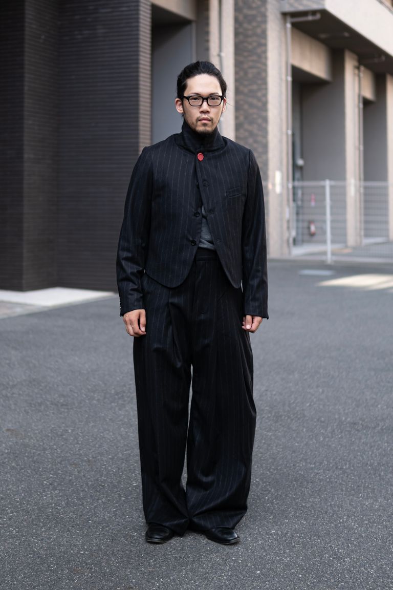 SHINYAKOZUKA - Dear, BAGGY / CHALK STRIPE | Retikle Online Store