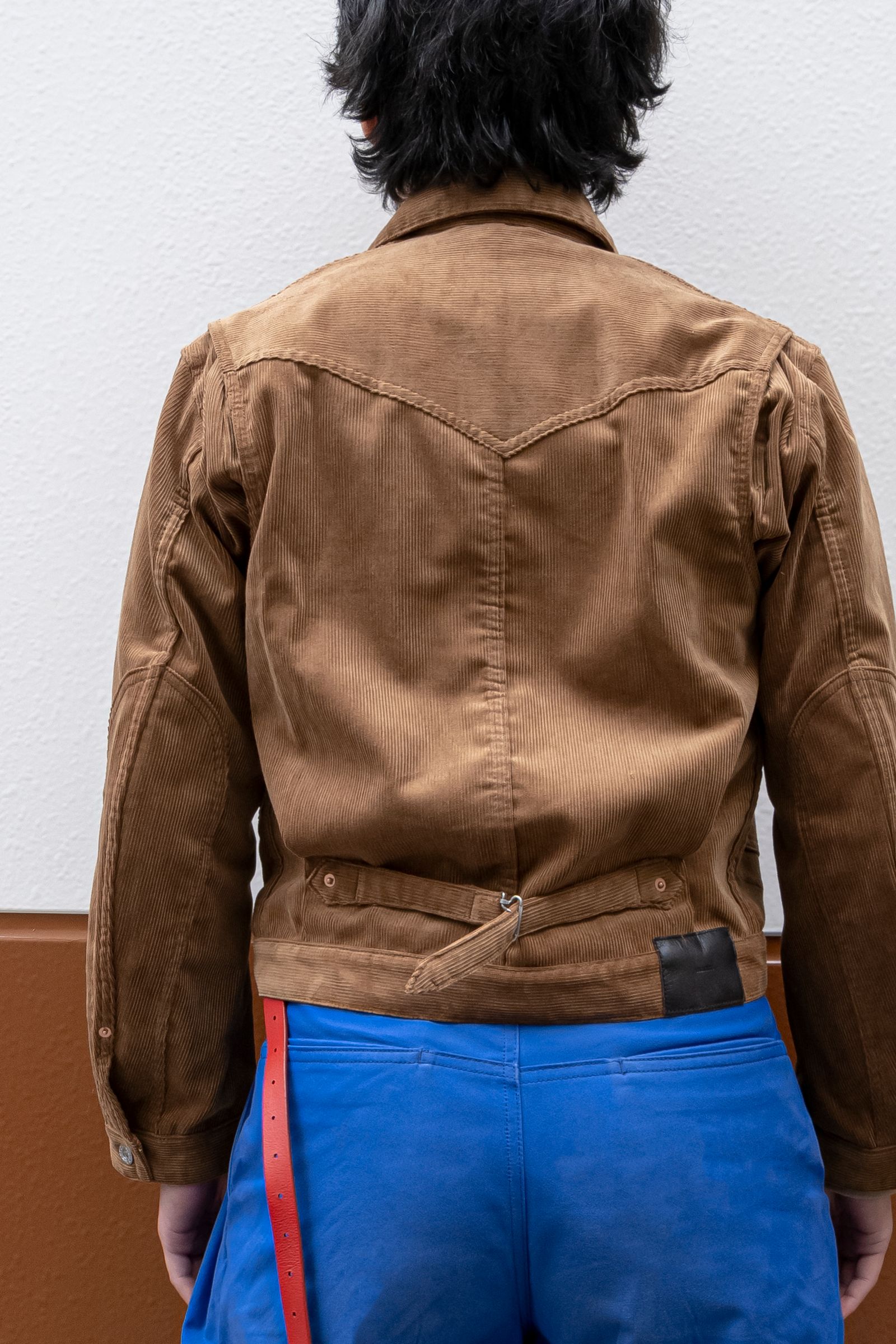 SUGARHILL - CORDUROY DENIM JACKET / BROWN | Retikle Online Store