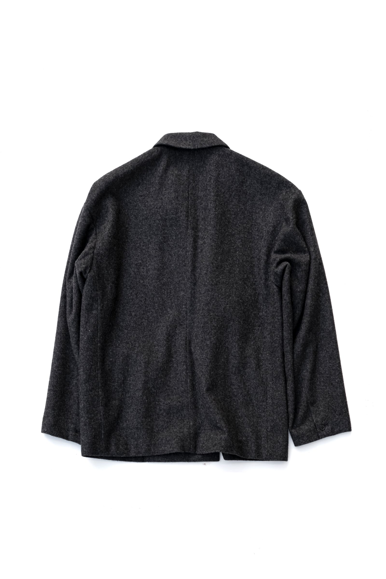 Blanc YM - Cashmere wool unconstructed JKT / Gray | Retikle Online Store
