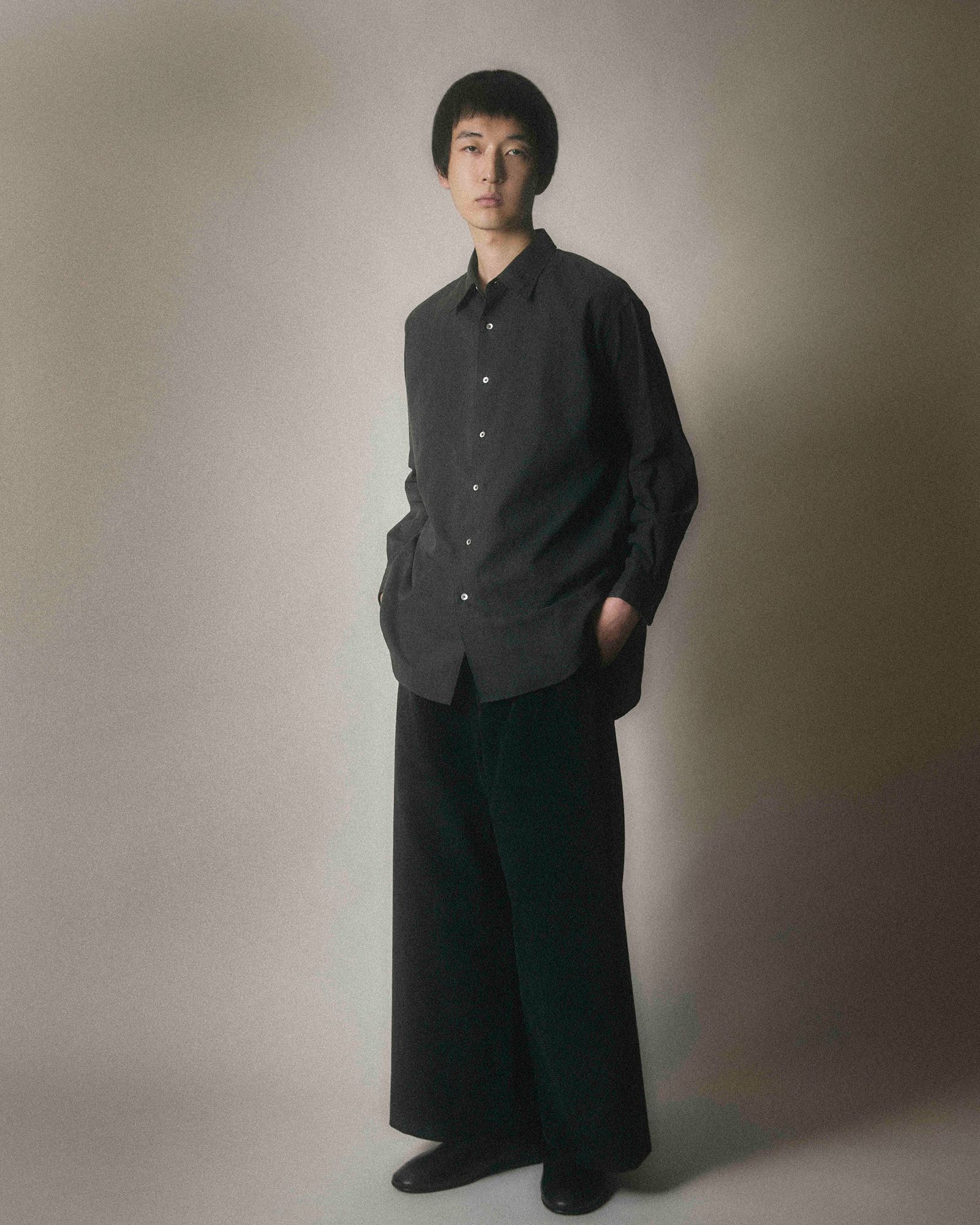 Wide Pants / Black