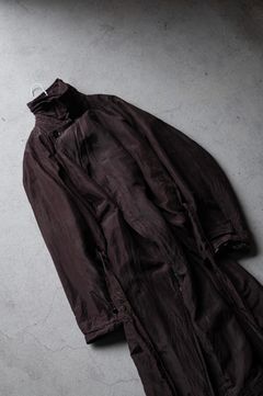 【Blanc YM×Retikle】Silk kakishibu coat
