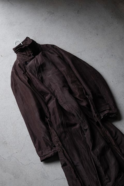 【Blanc YM×Retikle】Silk kakishibu coat