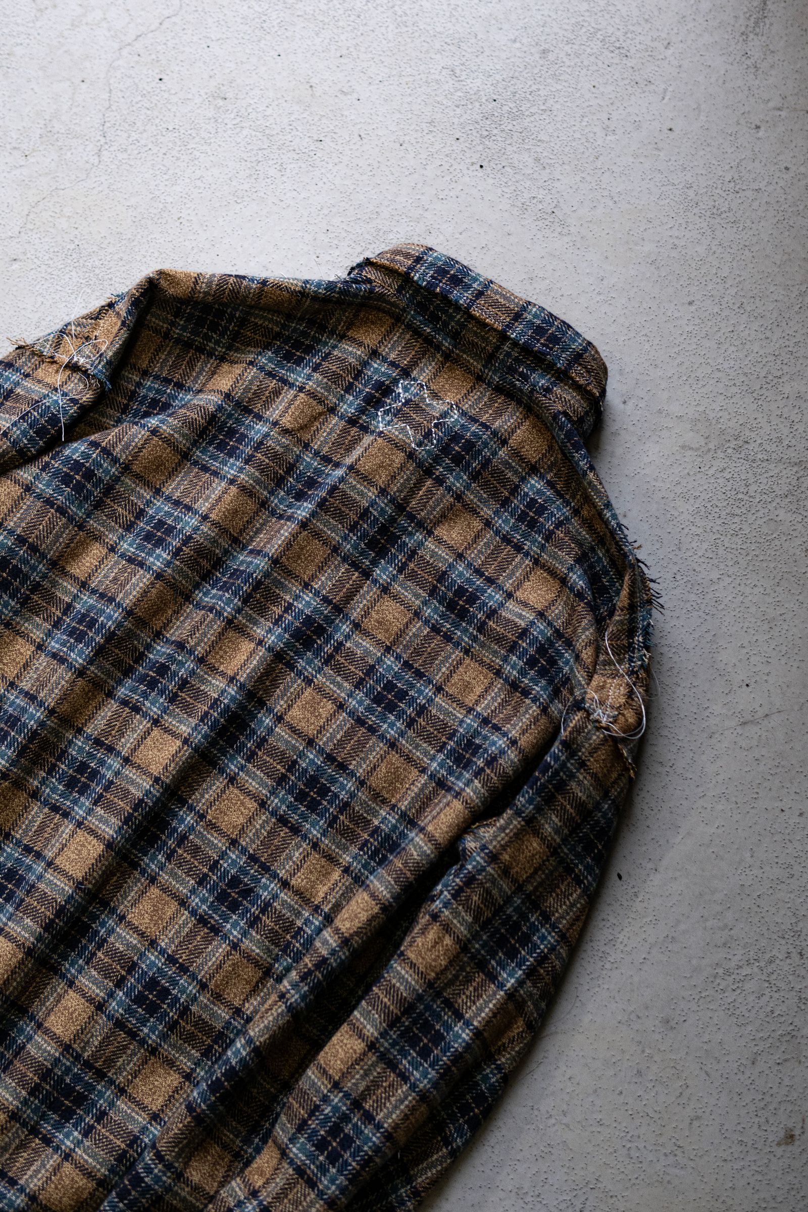 60s collar shirts / ORANGE