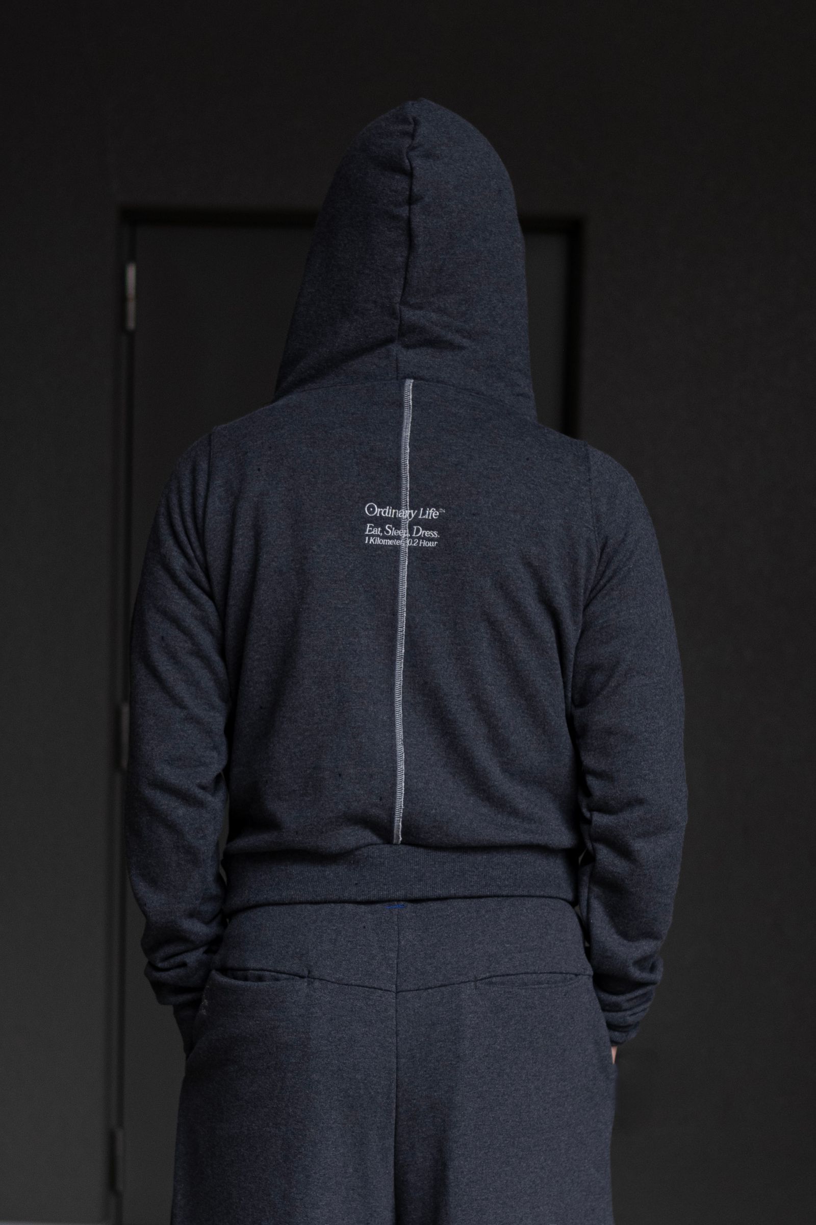 SHINYAKOZUKA - ORDINARY DIVING SKINNY HOODIE / CHARCORL | Retikle Online  Store