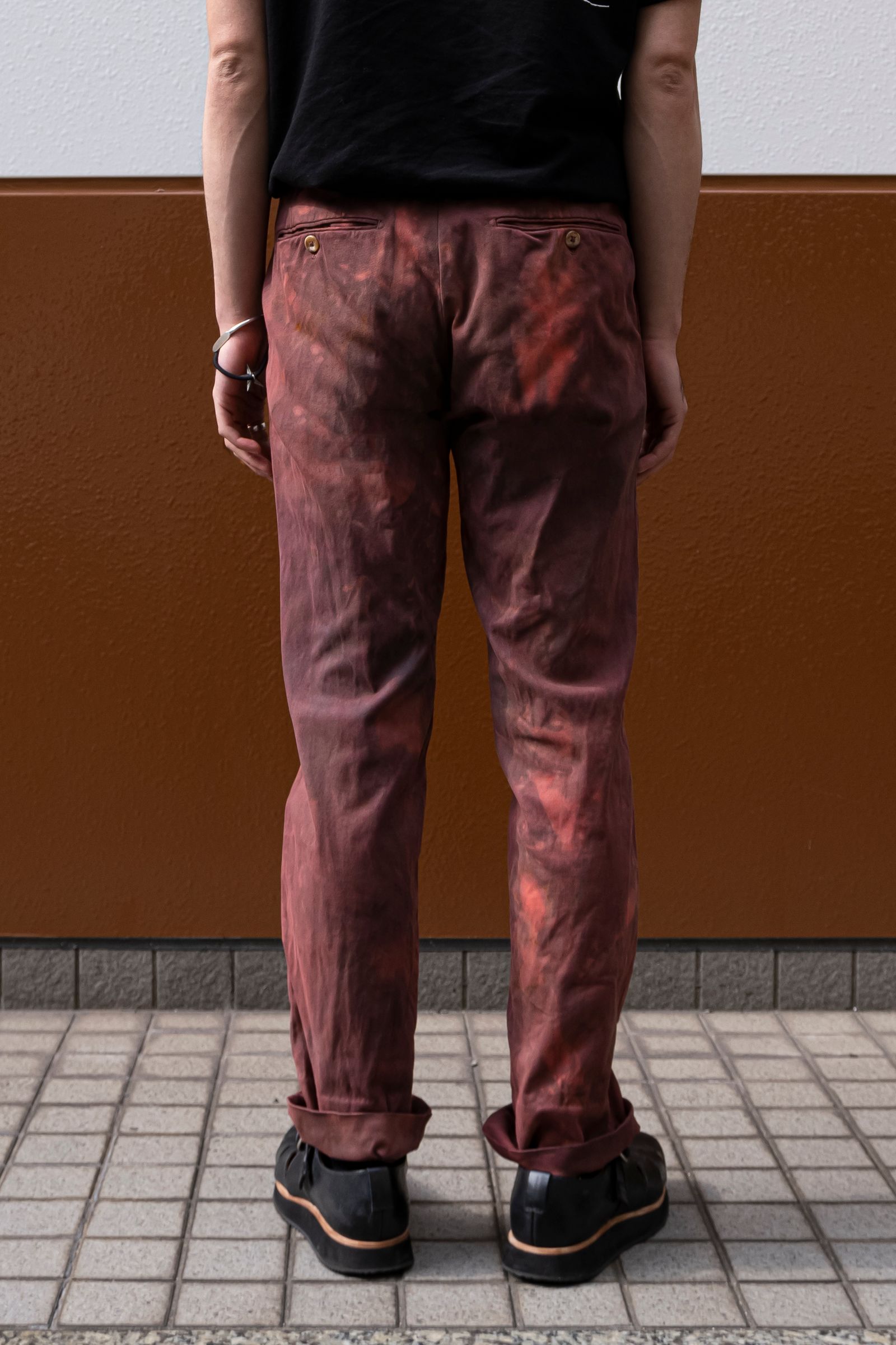 Remake "Red" Twill Pants
