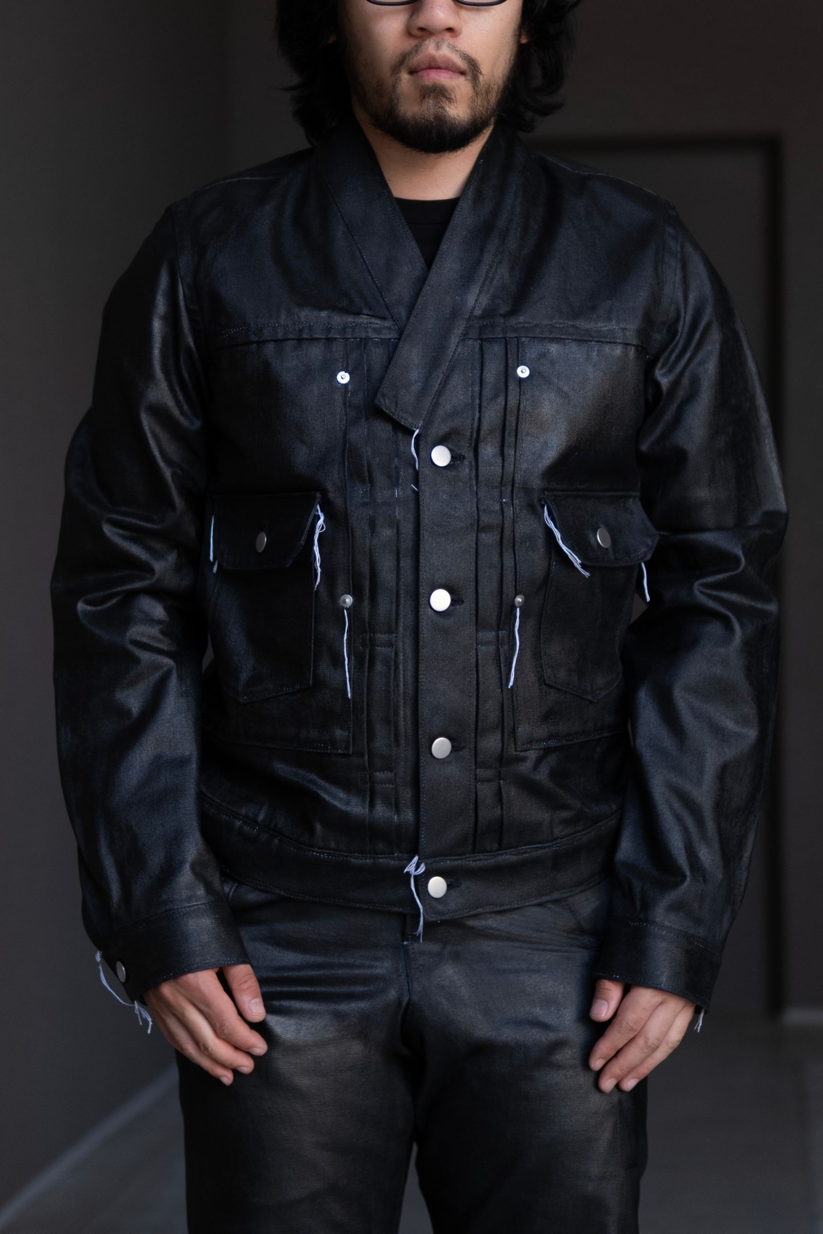 Japanese Neck 2nd Jacket / Black
