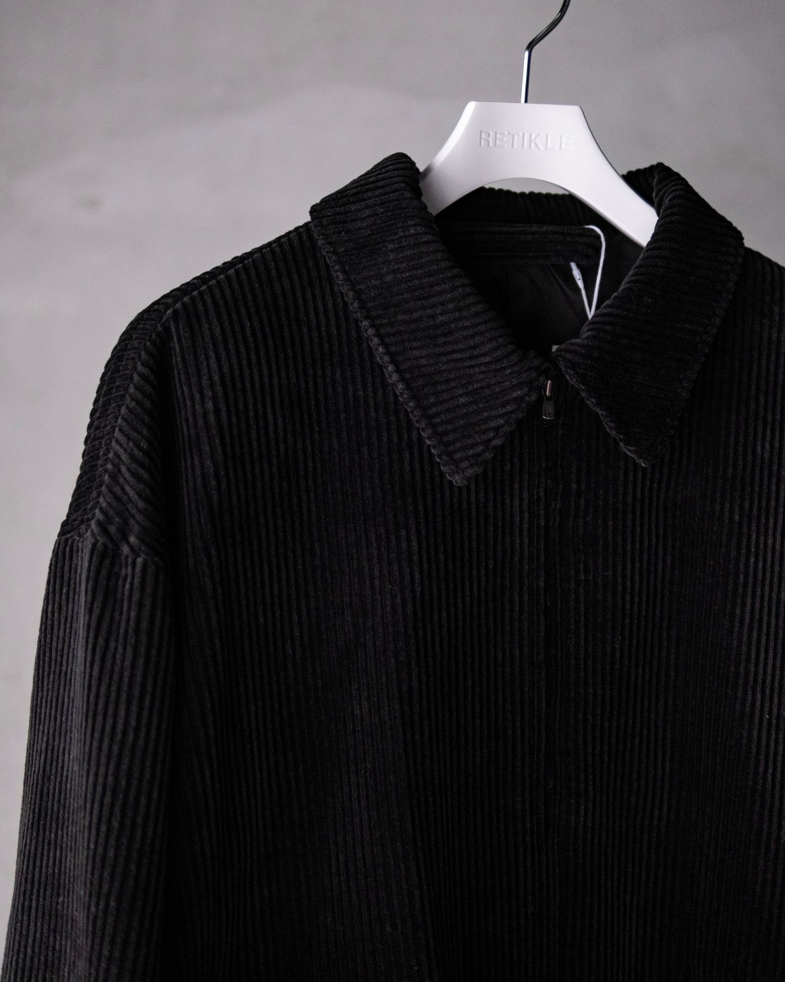 Corduroy Padded JKT / Black