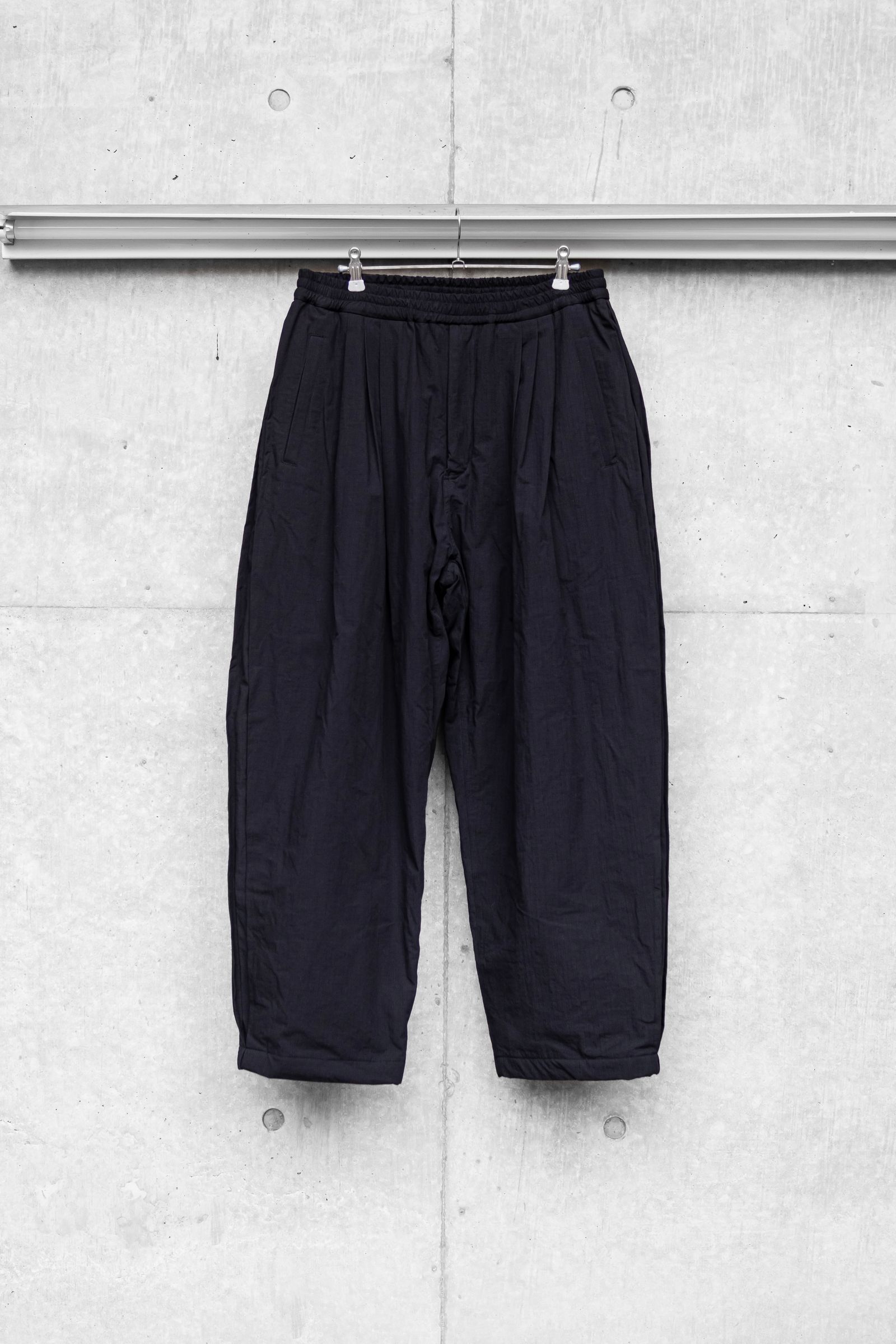 3tuck Big Balloon Pants / Black