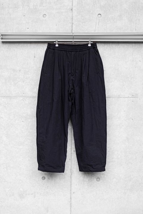 3tuck Big Balloon Pants / Black