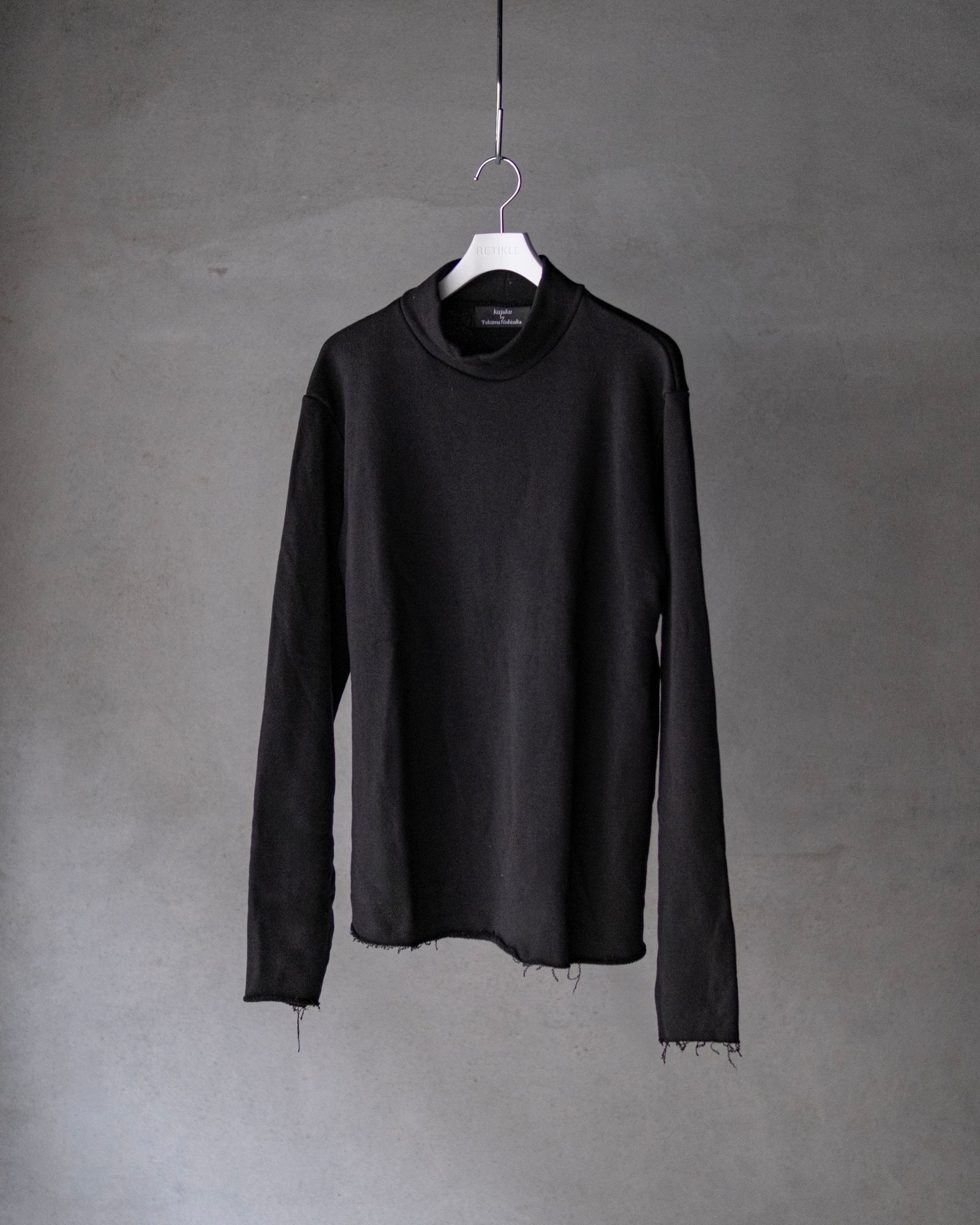 High neck Pullover / Black