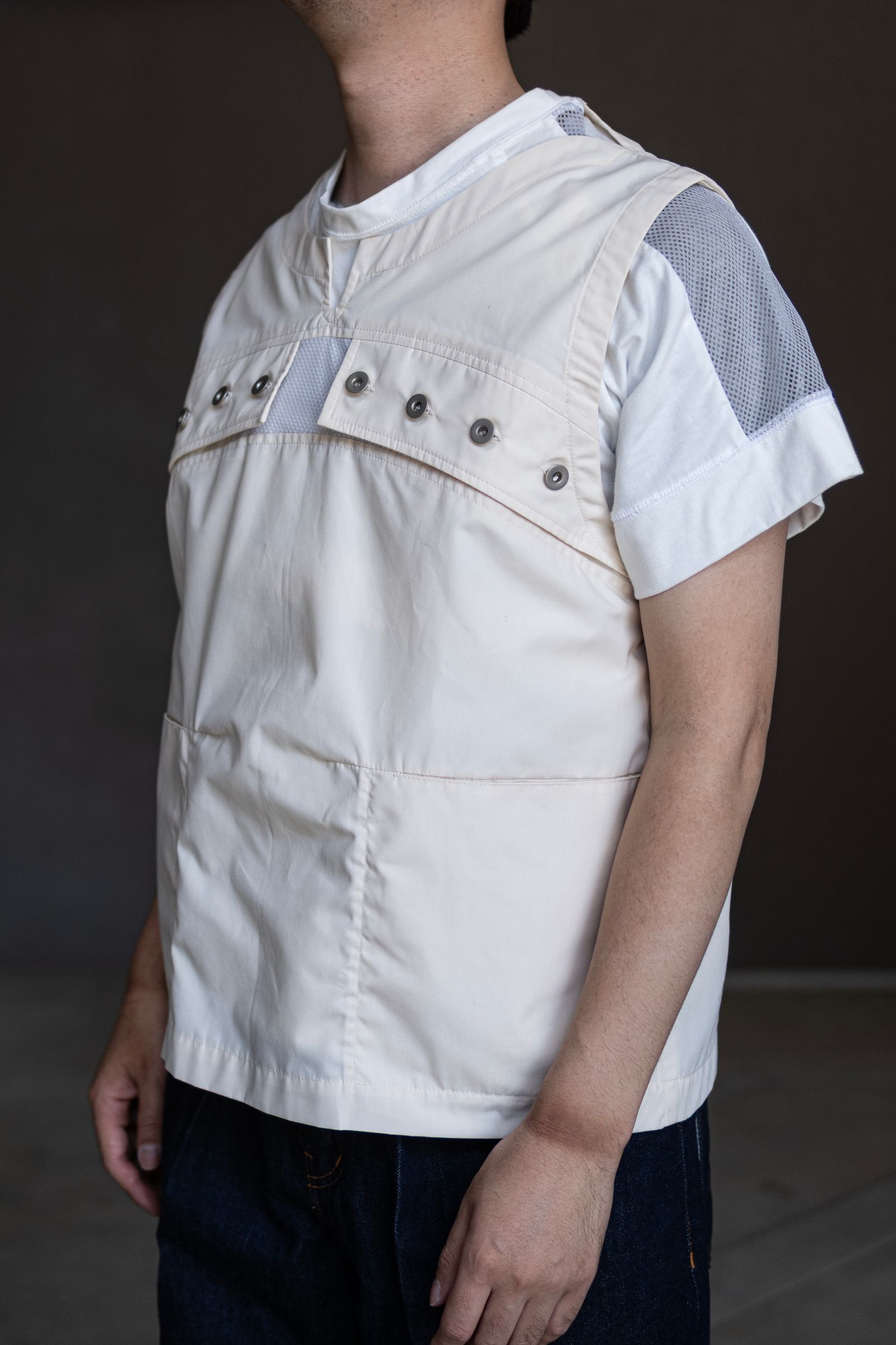 Tech 2way T-shirt / White