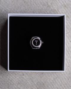 Ghost Ring Watch / Silver/Black
