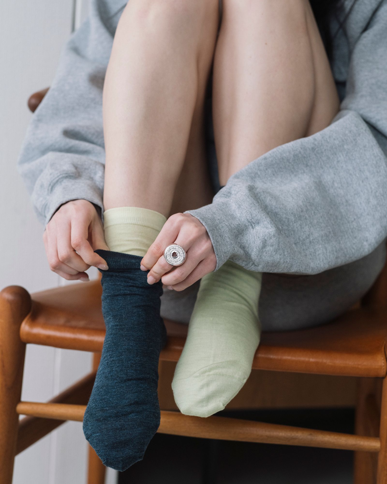 The Jazz Heart Coin Ring / Silver