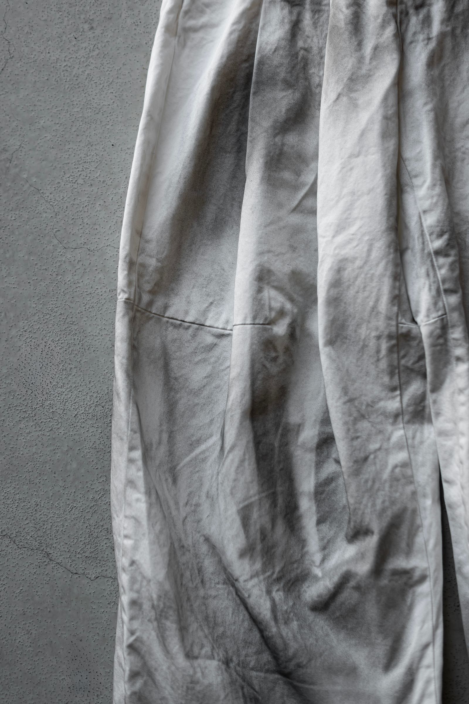 WASHED Hi, BAGGY / COLOURLESS WHITE