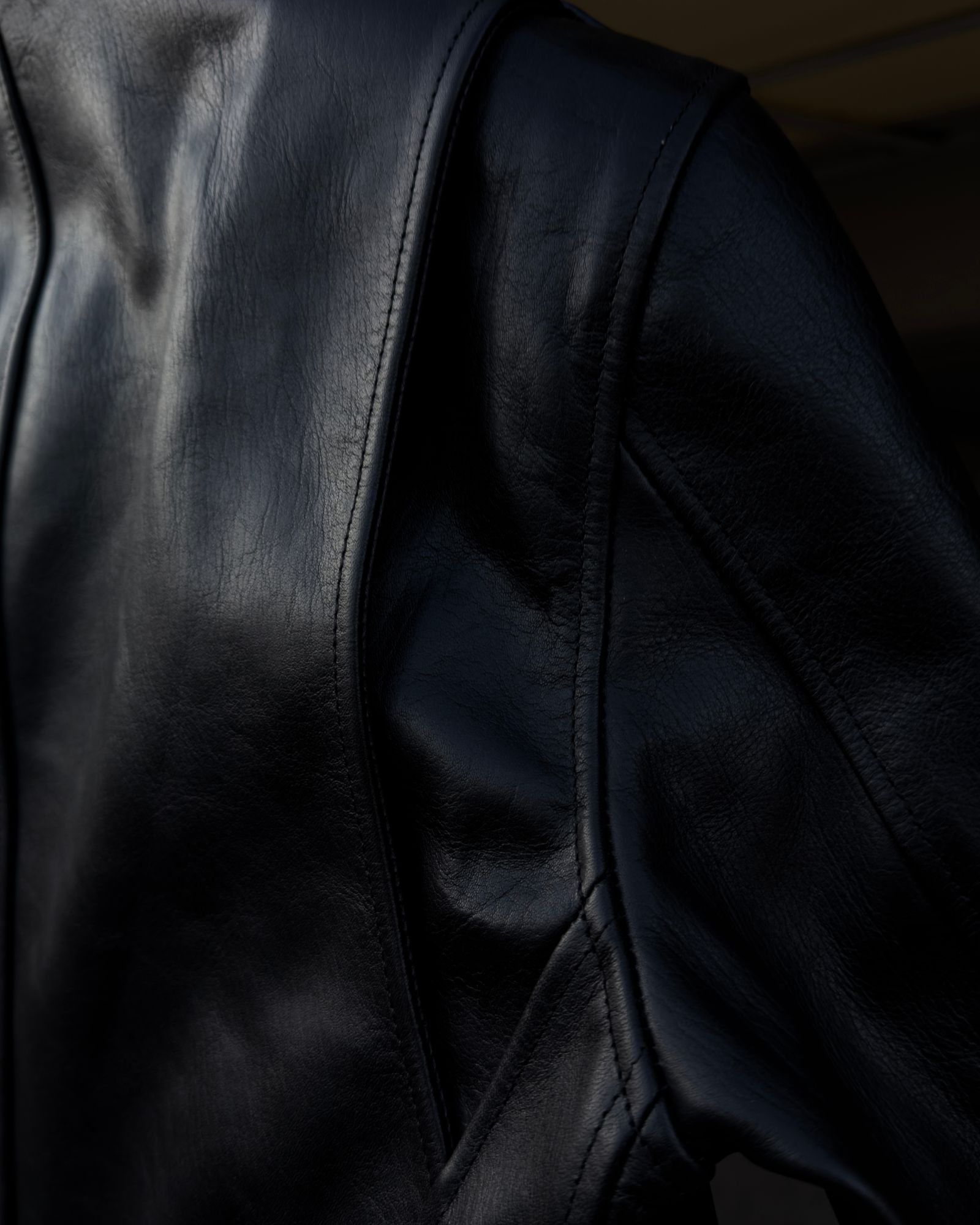 single jacket / BLACK