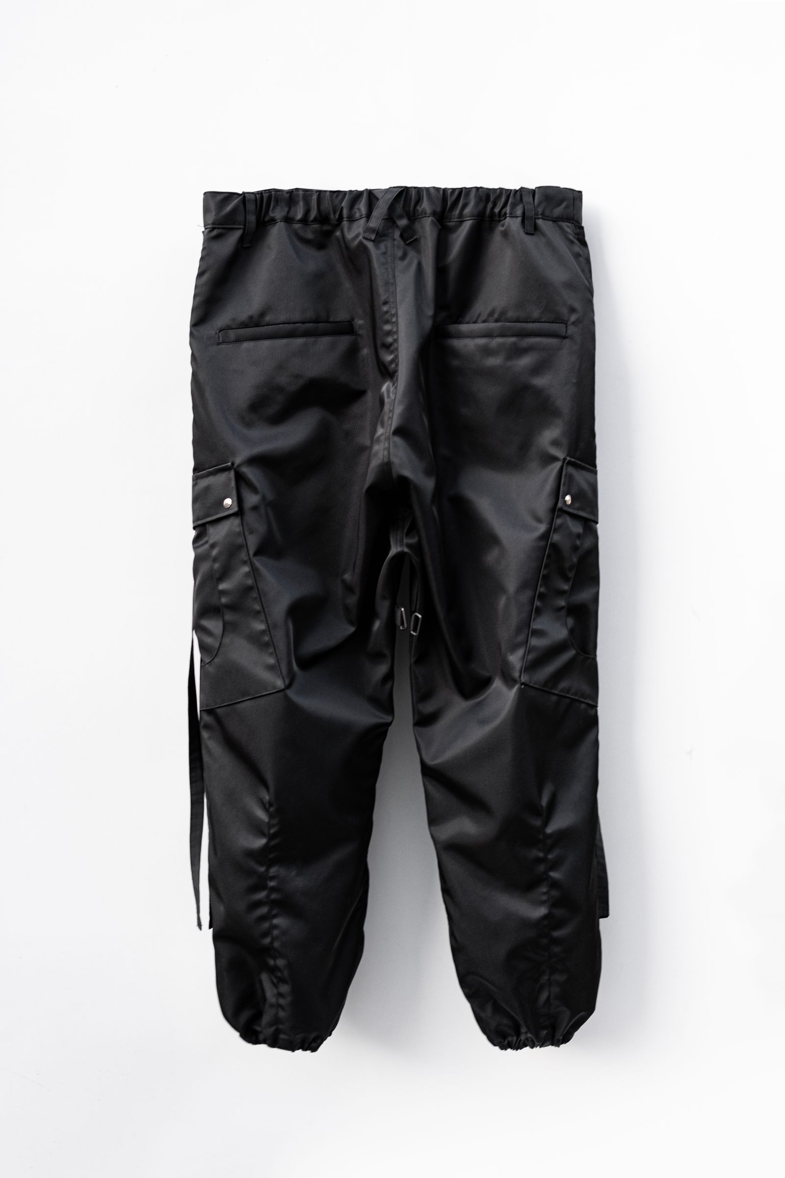 Nylon tech cargo pants