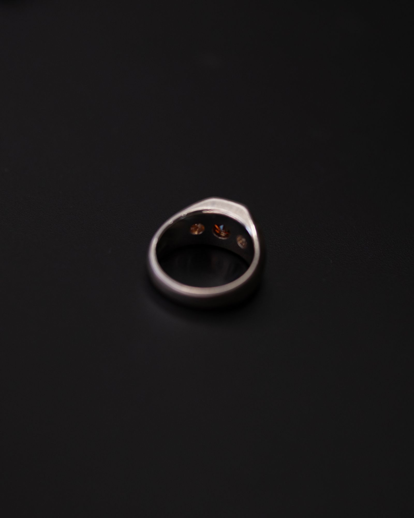 Cub Ring / Silver/Red