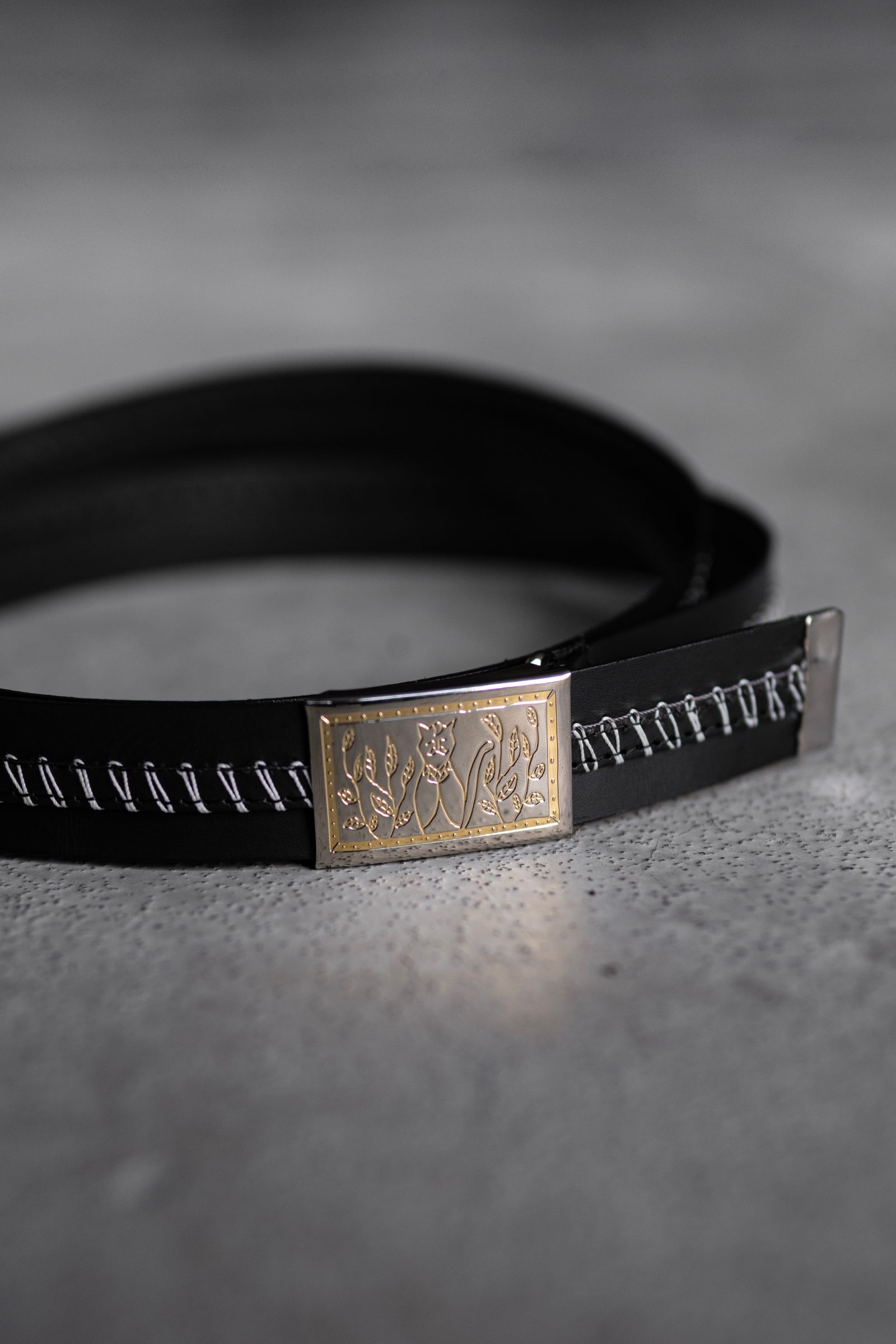 SHINYAKOZUKA - PICTURESQUE OJISAN BELT / BLACK | Retikle