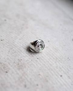 The Jazz Heart Coin Ring / Silver