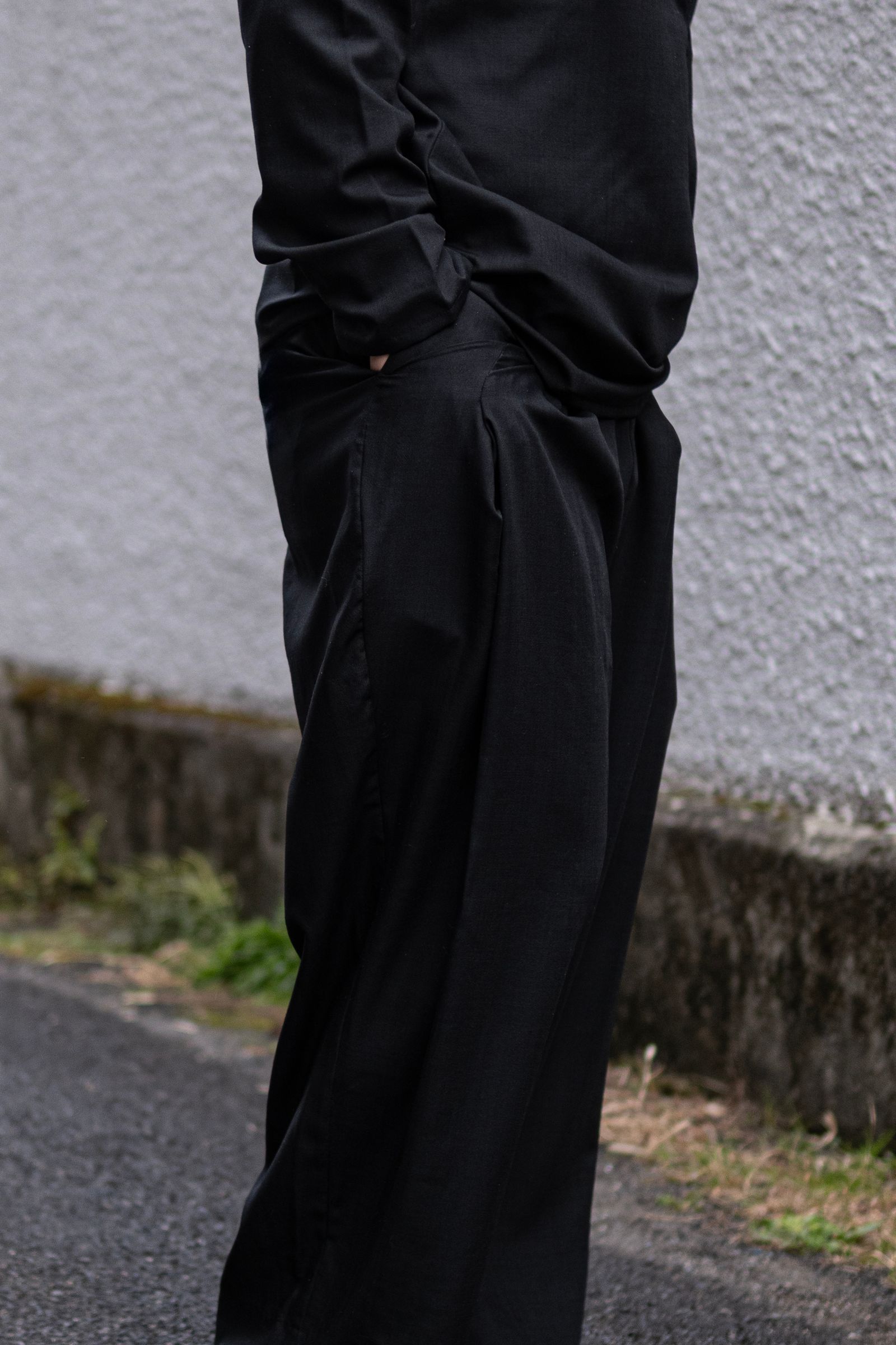 Dear, BAGGY / COLOURLESS BLACK