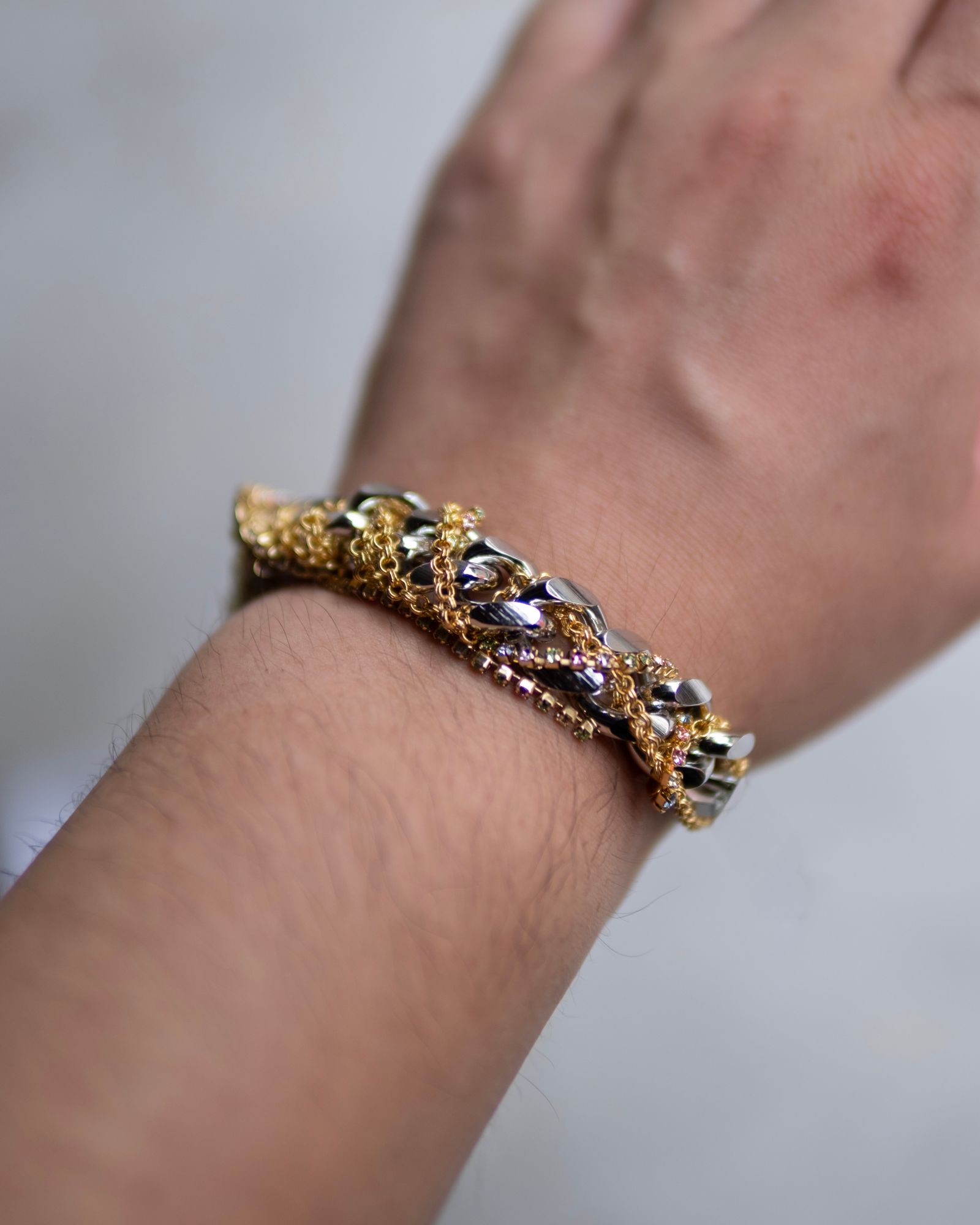 Broken "Miçanga" Bracelet / Silver