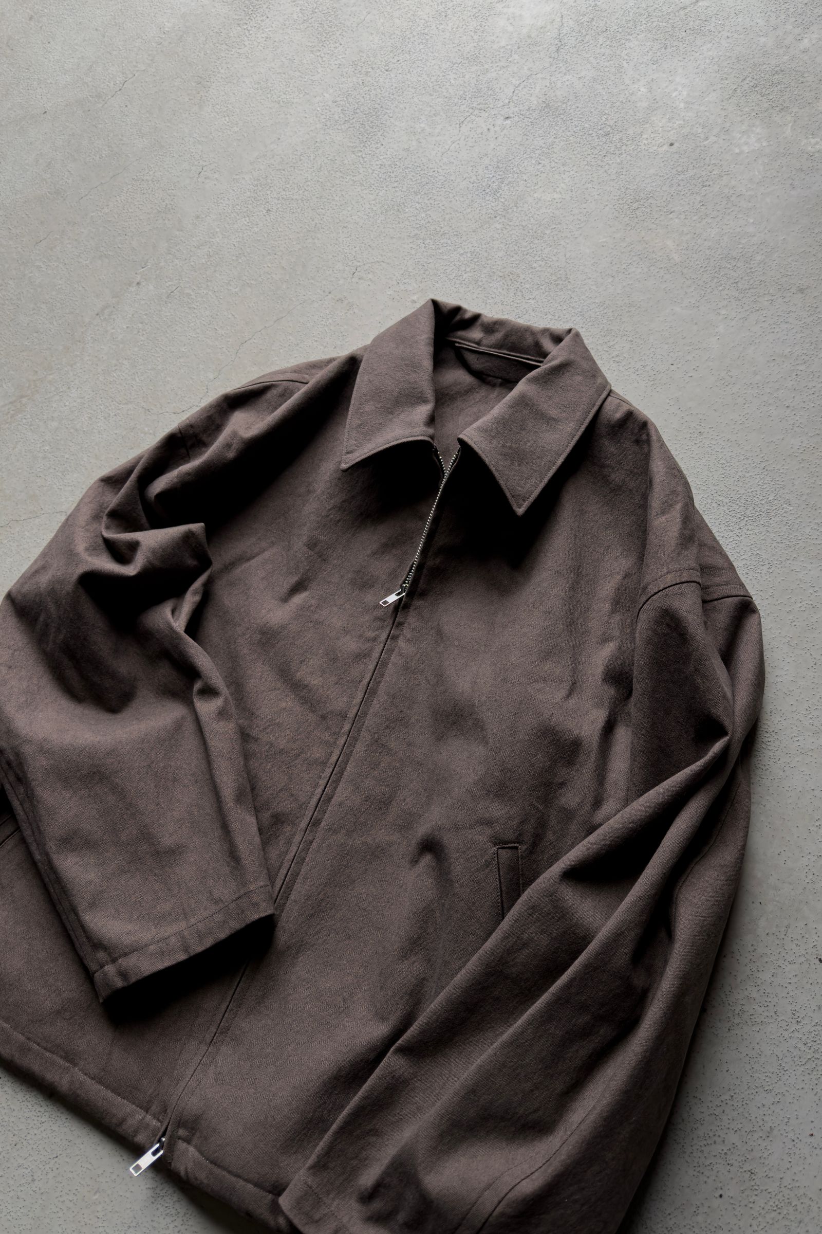 Vintage Canvas Drizzler JKT / Brown