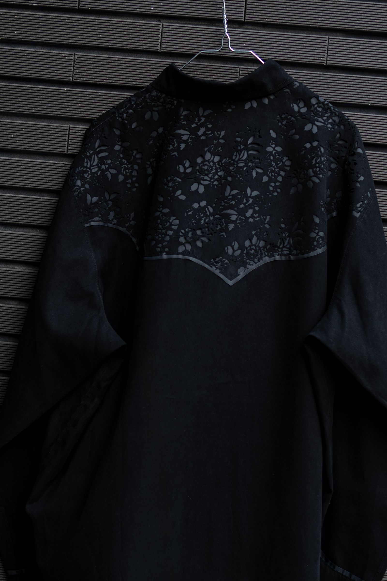 Laser cut western SH / blk