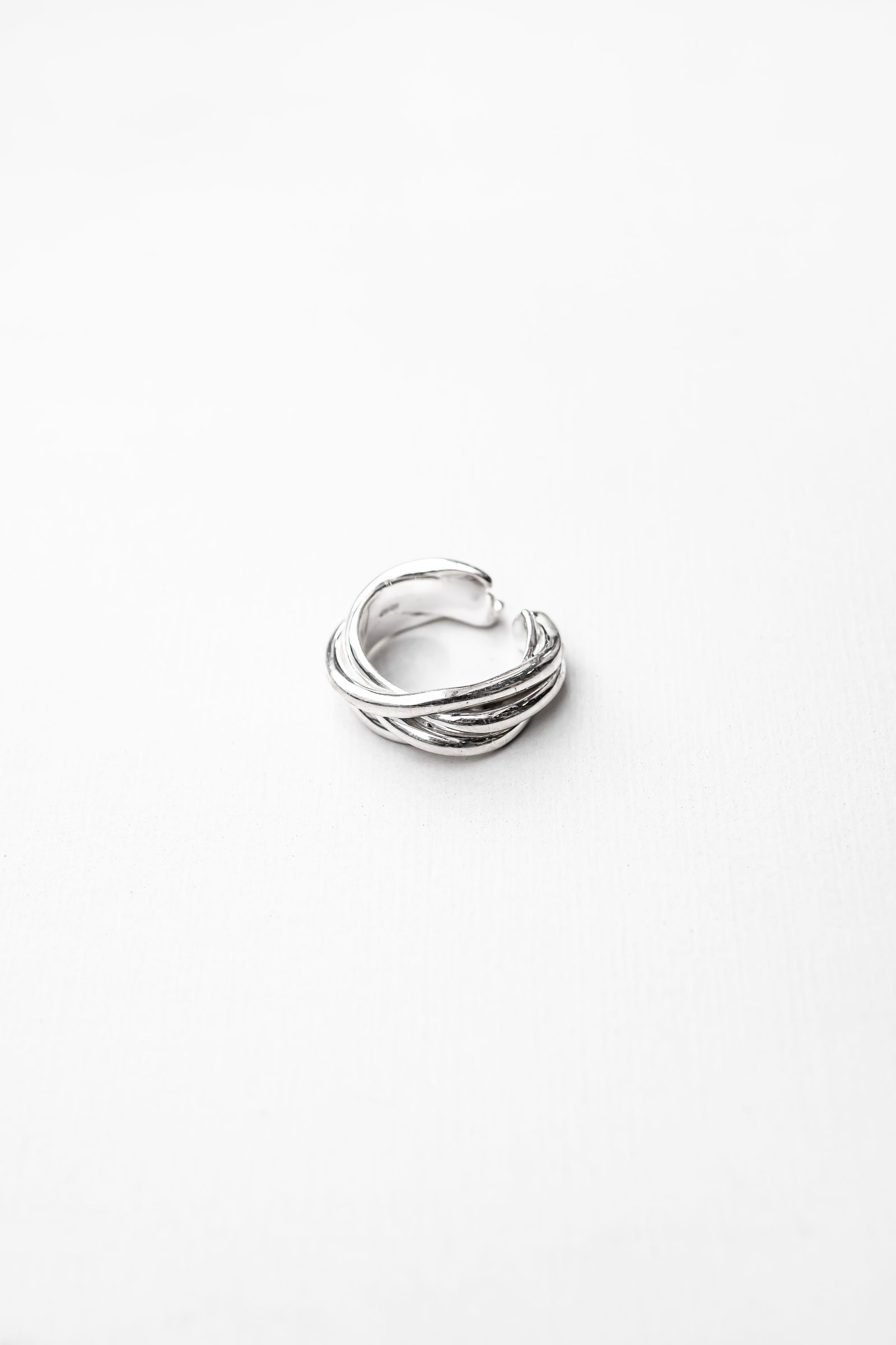 Silver Intersect Ring / Silver