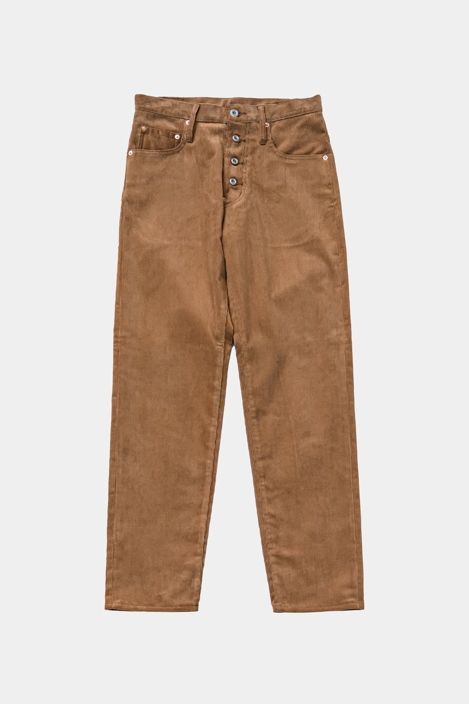 SUGARHILL - TYPE 502 CORDUROY DENIM PANTS / BROWN | Retikle Online