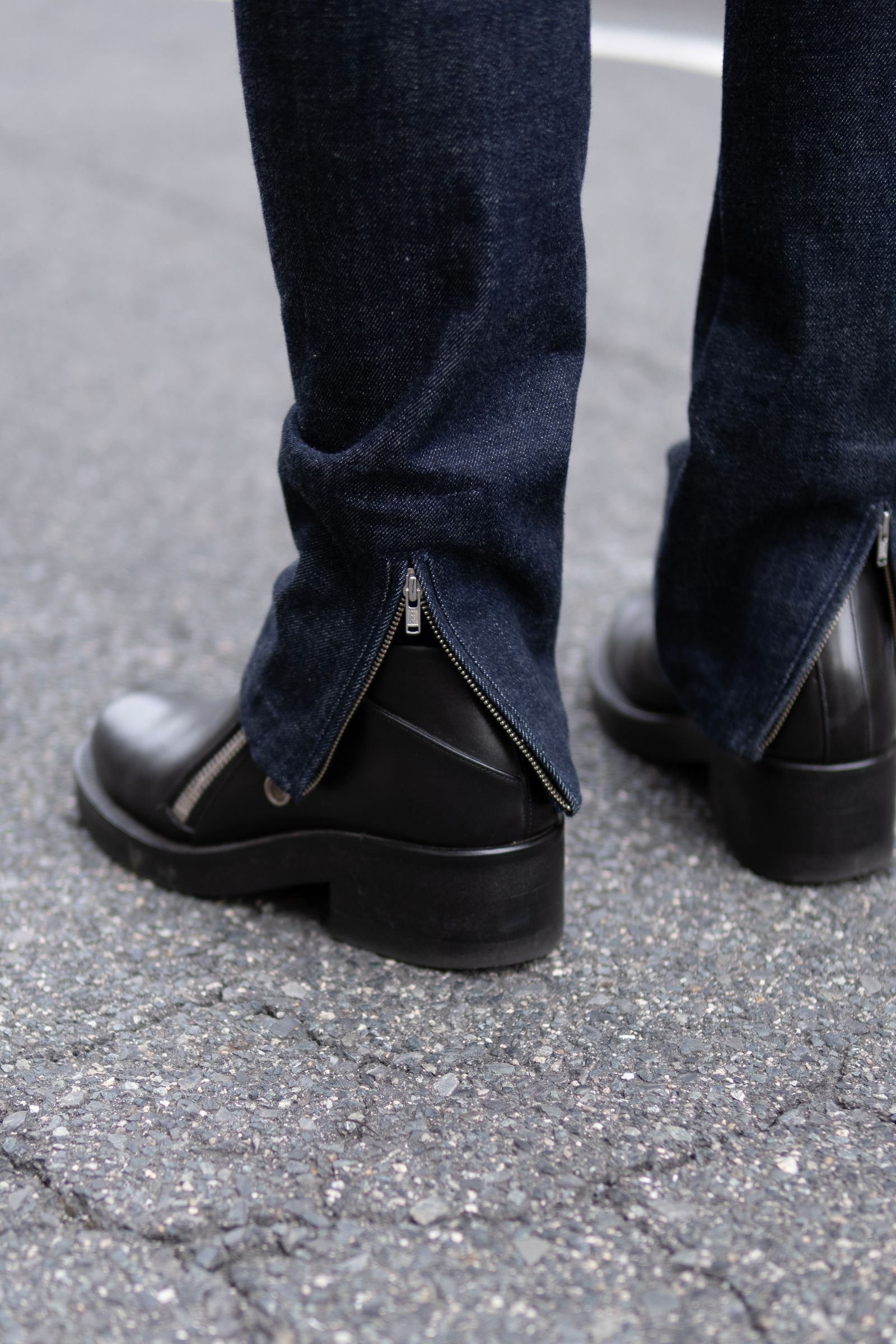 Three-D 12oz bottom / indigo