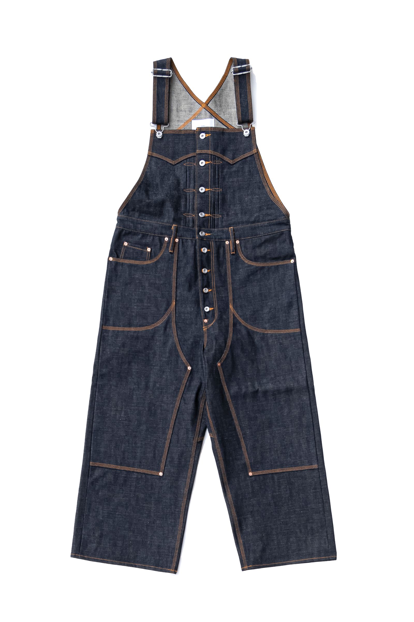 SUGARHILL - CLASSIC DENIM OVERALLS / RIGID INDIGO