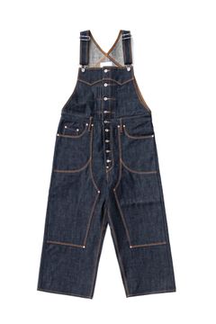 CLASSIC DENIM OVERALLS / RIGID INDIGO