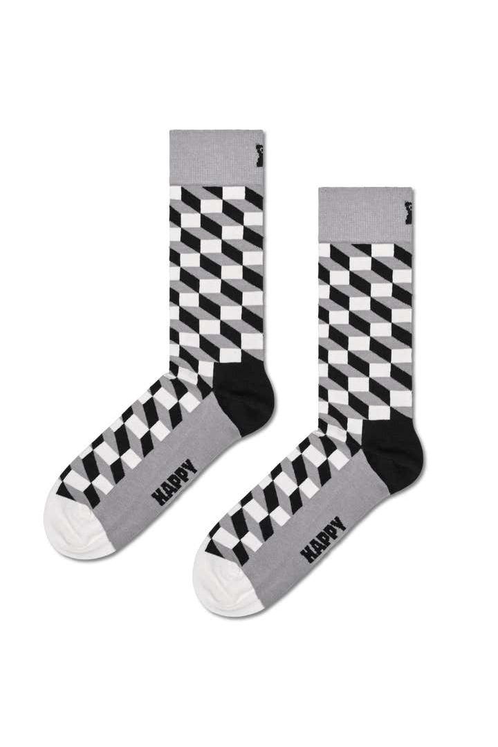 4-Pack Classic Black & White Socks Gift Set / ソックスギフトセット