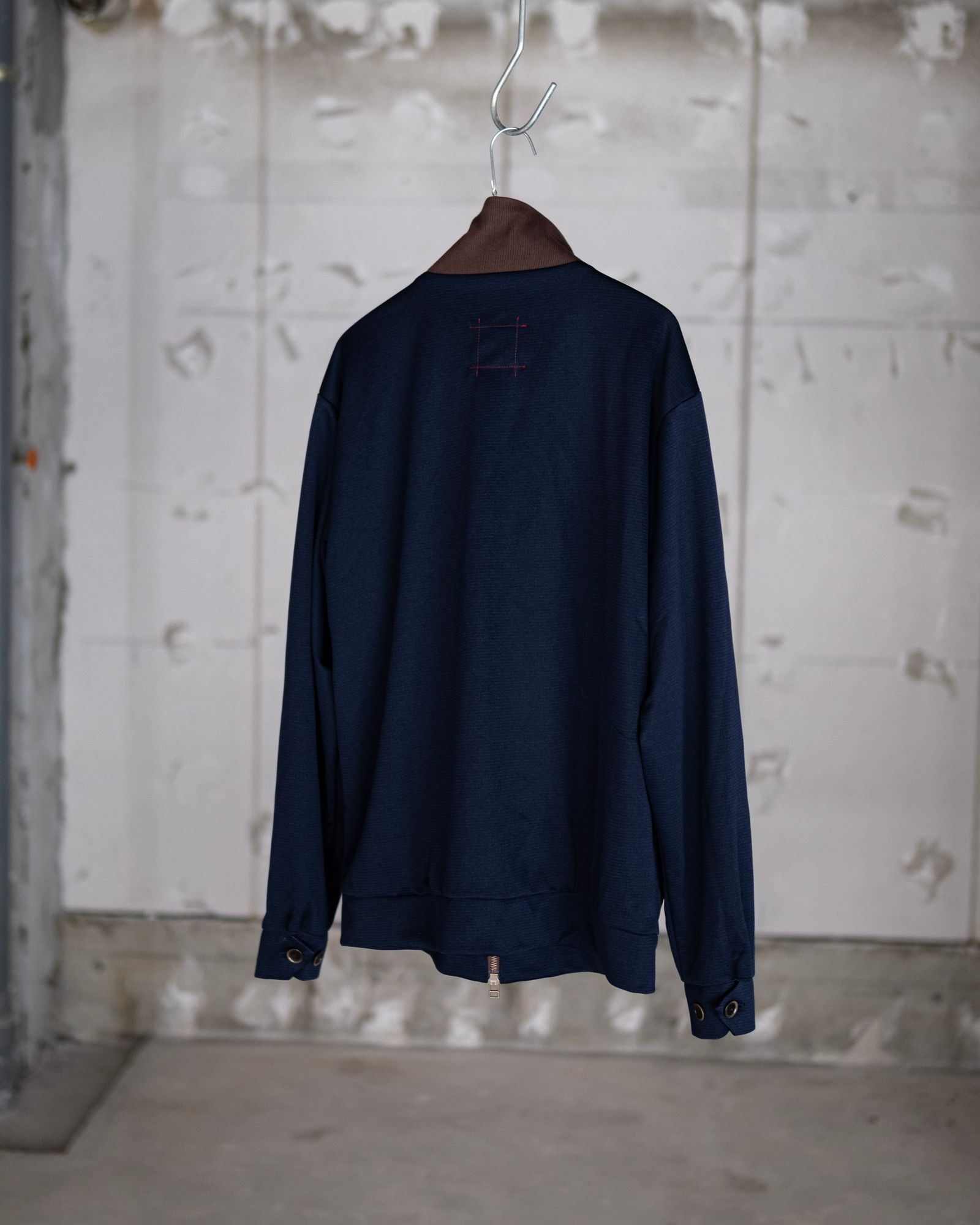 Tape embroidery track JKT / nvy