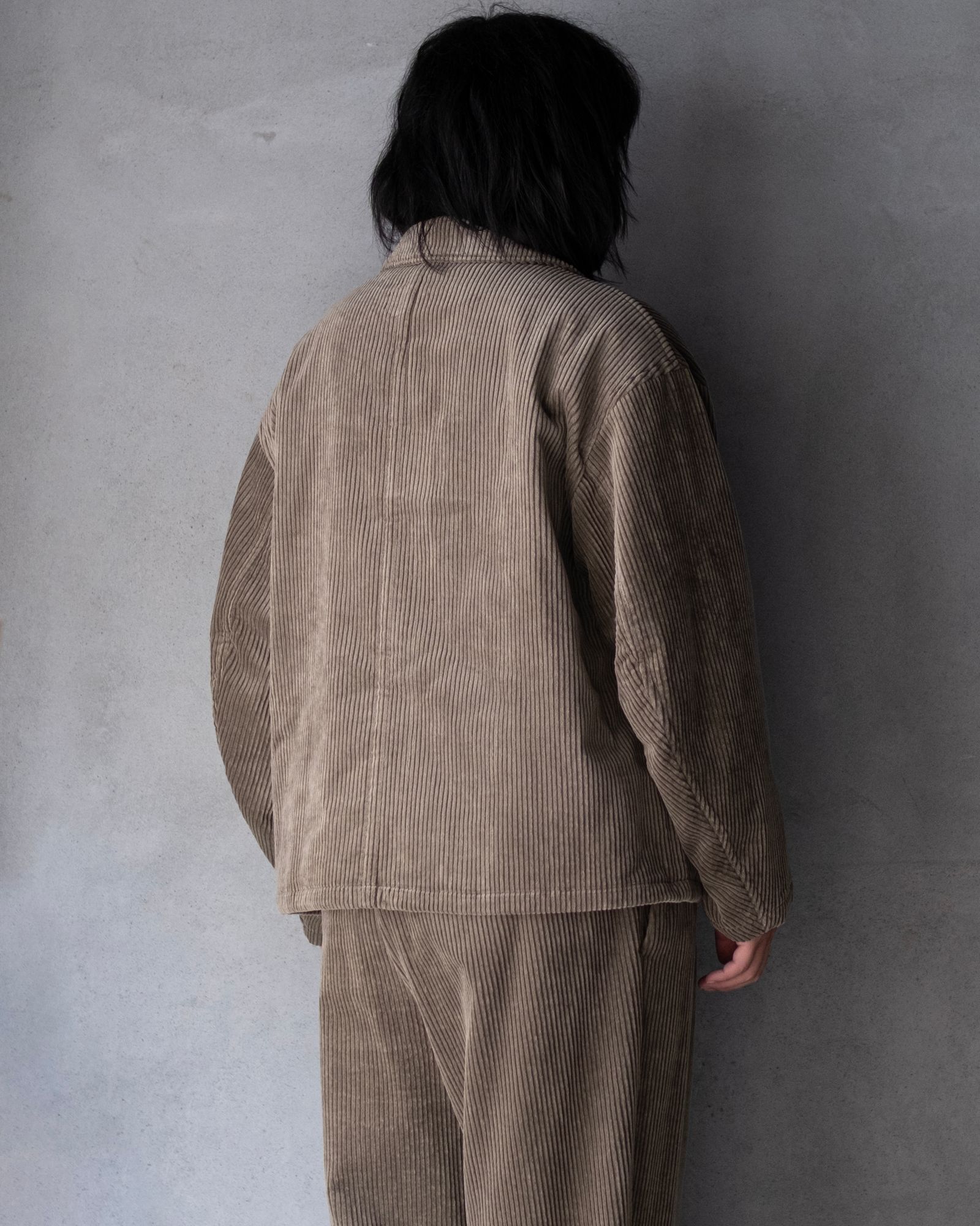 Corduroy Padded JKT / Beige