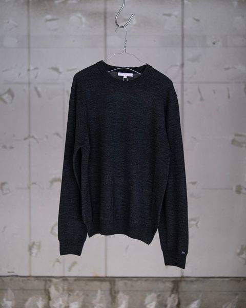 Bracelet Knit in Wool / Dark Gray Melange