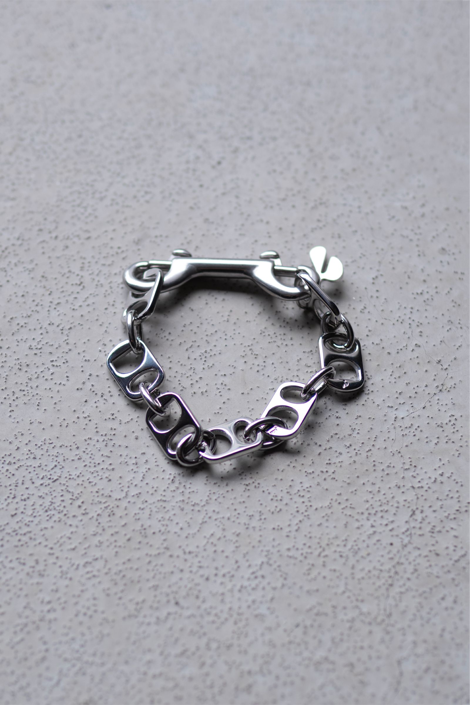 【HIDAKA / ヒダカ】　ブレスレット　シルバー HIDAKA - PULL TAB BRACELET / SILVER | Retikle Online Store