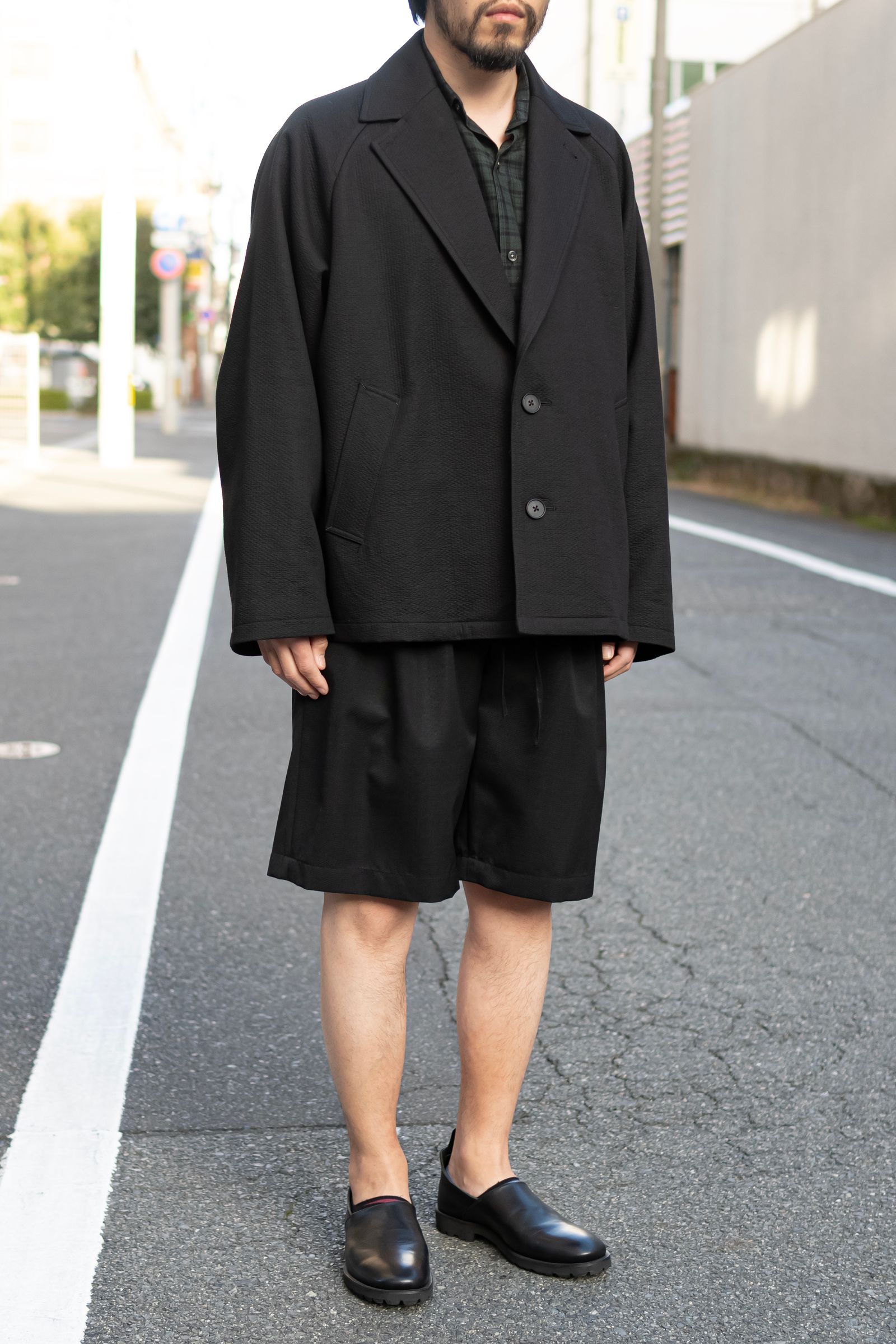 Blanc YM - Oversize Welt Pocket JKT / Gray | Retikle Online Store