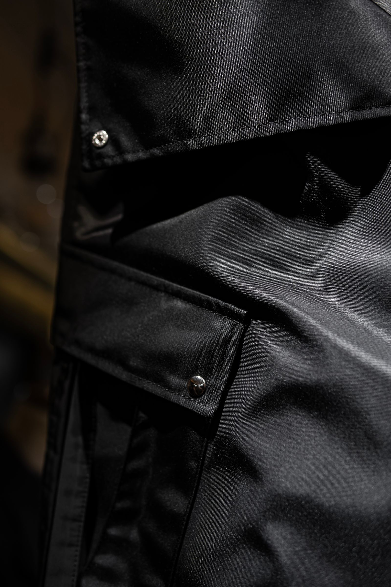 Nylon tech cargo pants