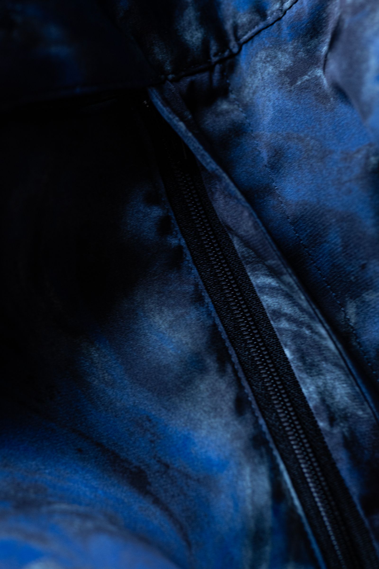 ABSTRACT WIDE EASY PANTS / NAVY