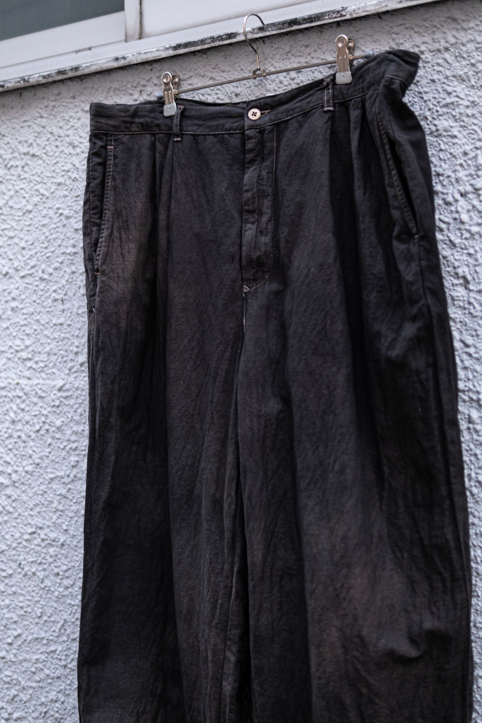 Remake "Dye" linen Pants