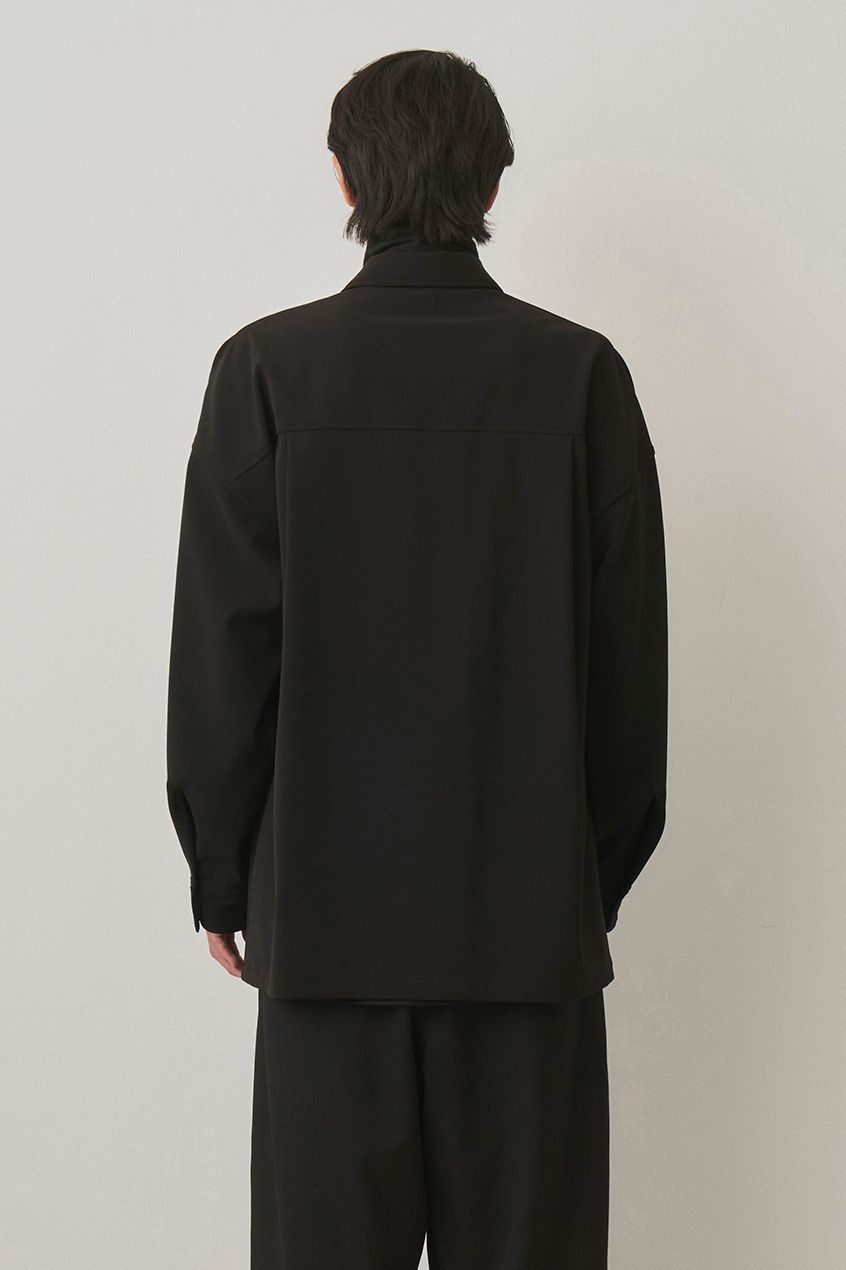 OVERSIZED SAFARI JACKET / BLACK